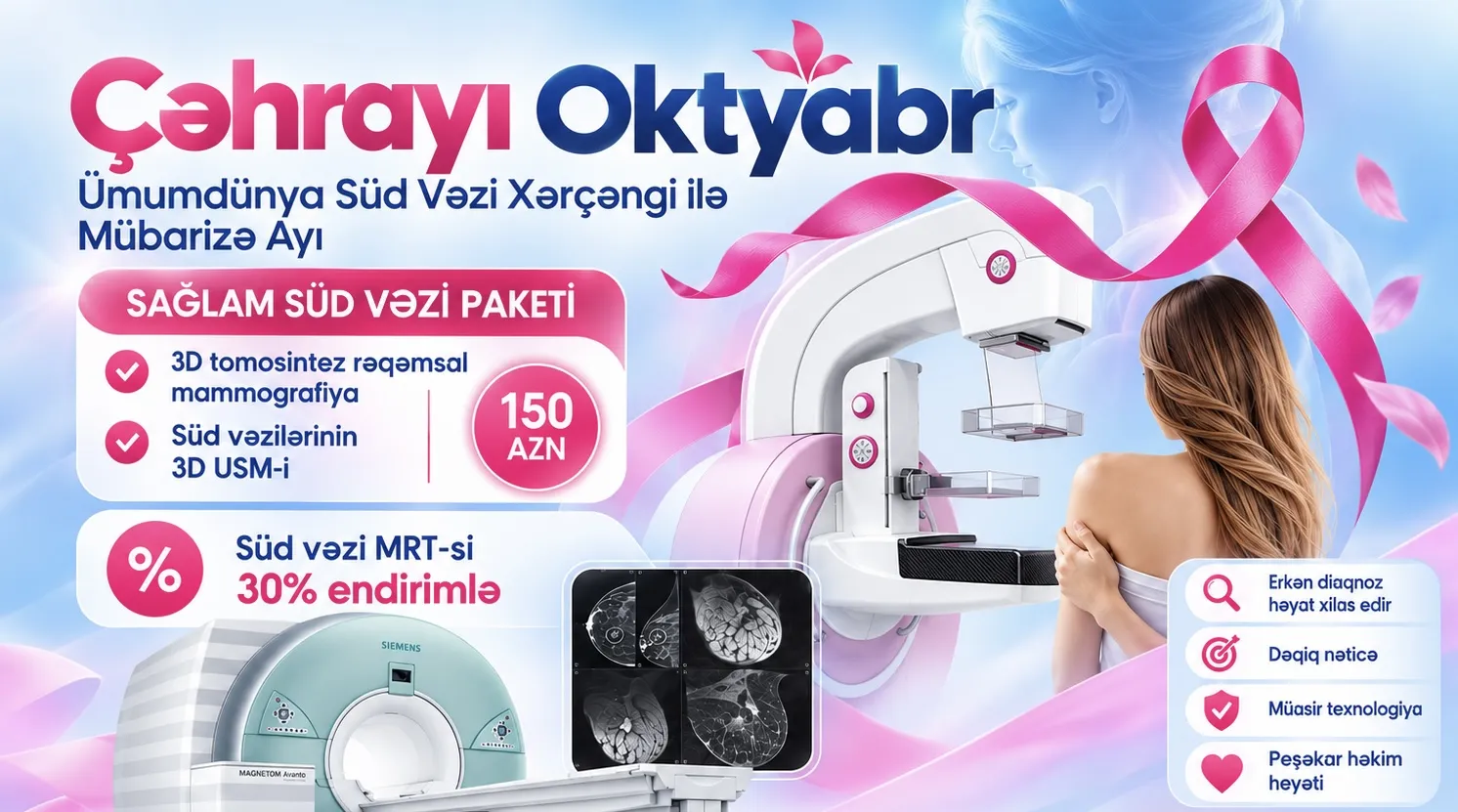 “Sağlam süd vəzi” endirim aksiyası